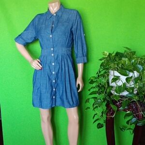 Old Navy Shirt Mini Dress, Sz. 10